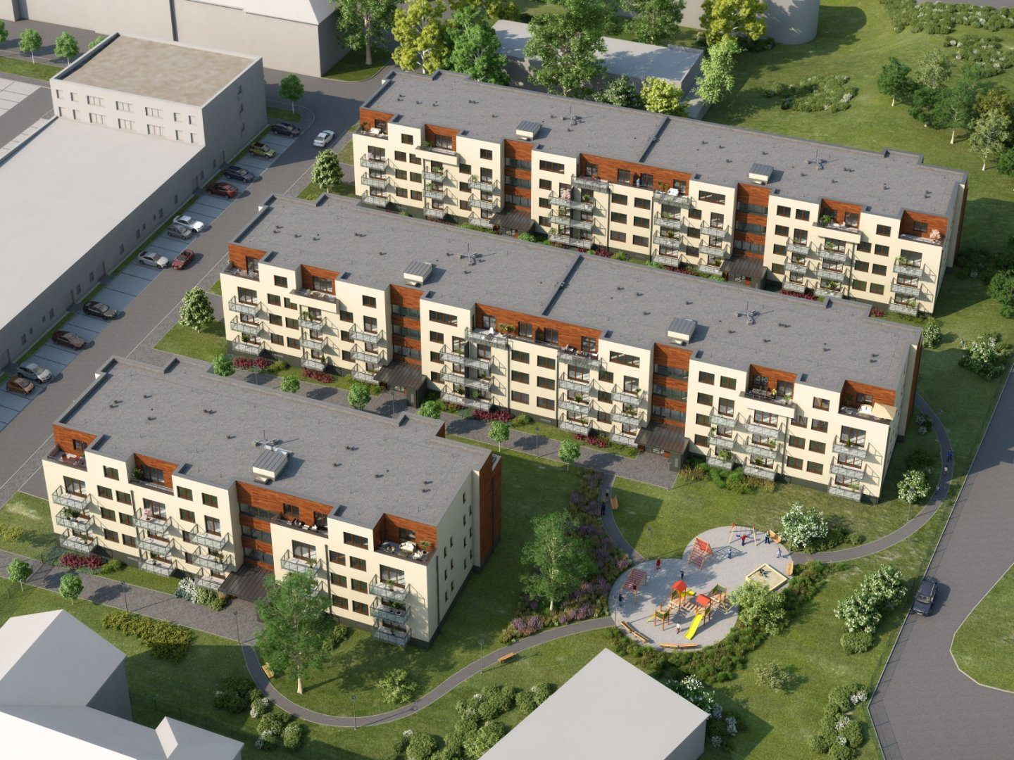 Osiedle Šibeník w Ołomuńcu — 254 mieszkania z rekuperacją EKKOAIR