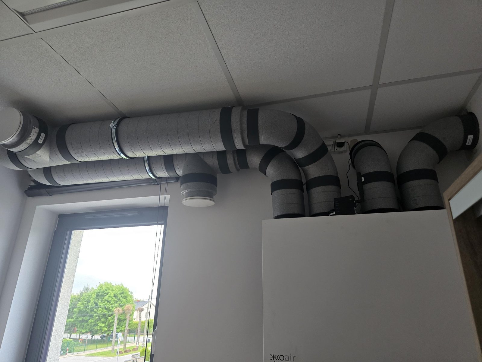 Przykładowa instalacja rekuperacji HOUSE 250